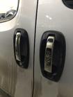 Citroen Nemo 2007-2017 Coperture Maniglie Porta Cromate (4 pz, Acciaio Inox) foto 6