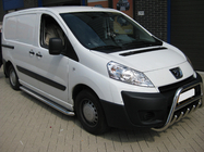 Citroen Nemo 2007-2017 Pedane Laterali Premium (2 pz, Acciaio Inox) Ø60 foto 1