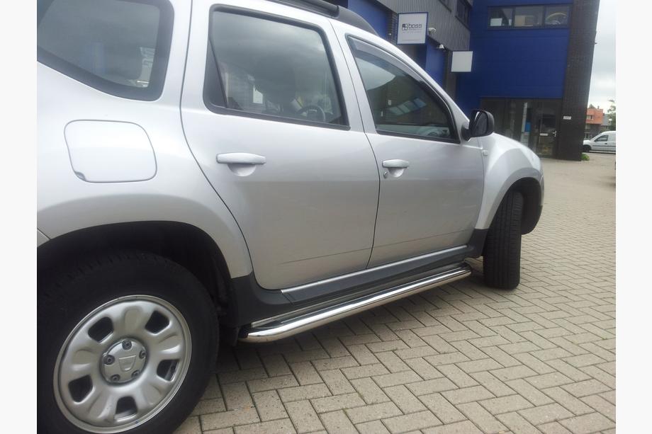 Dacia Duster 2008-2018 Pedane Laterali Premium (2 pz, Acciaio Inox) Image