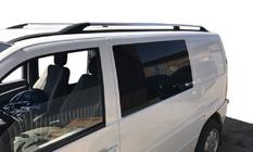 Mercedes Vito W638 1996-2003 Barre Tetto Cromate foto 1