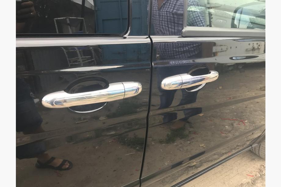 Mercedes Vito W639 2004-2014 Coperture maniglie porta in acciaio inox Foto 5