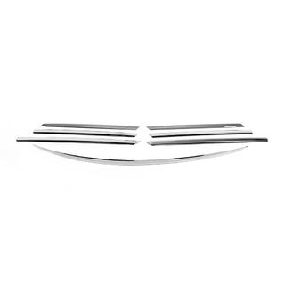 Cornice griglia 2004-2010 acciaio inox Mercedes Vito W639 2004-2014 foto 2
