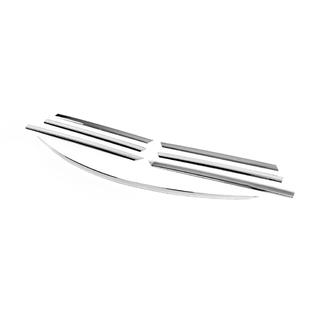 Cornice griglia 2004-2010 acciaio inox Mercedes Vito W639 2004-2014 foto 4