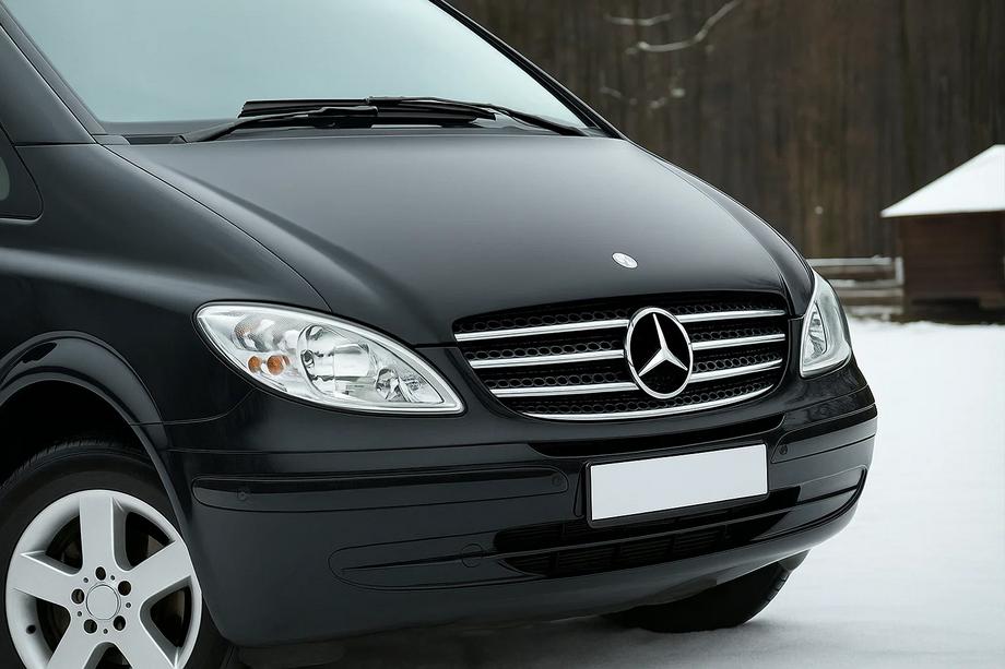Mercedes Vito W639 2004-2014 Cornice griglia 2004-2010 acciaio inox Foto 1