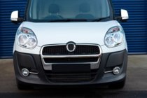 Fiat Doblo II 2010-2022 Cornici fendinebbia con strisce (2010-2015, 4 pz, acciaio inox) Carmos - Acciaio Inox Turco foto 5