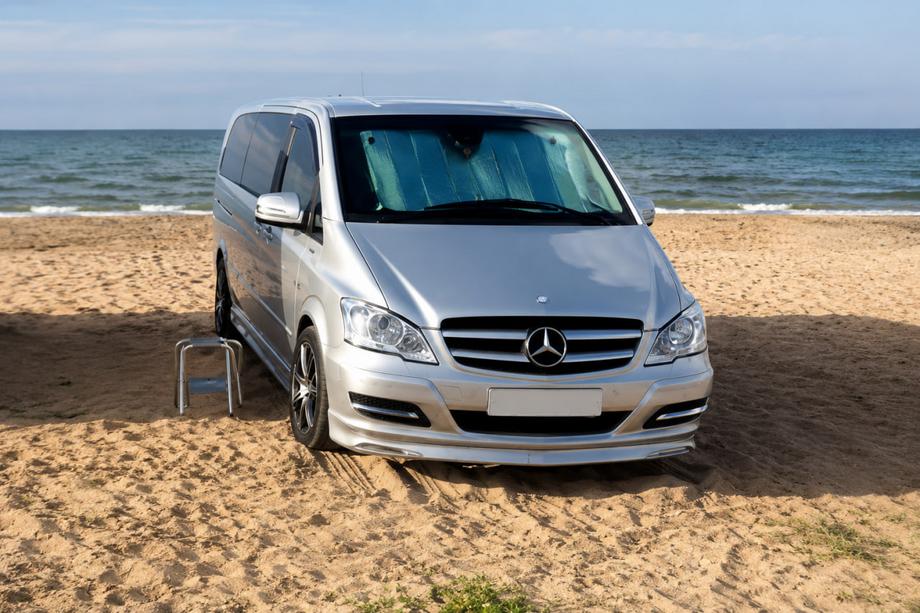 Mercedes Vito W639 2004-2014 Labbro paraurti BRB V1 (primer per verniciatura) Anno 2004-2010 Image
