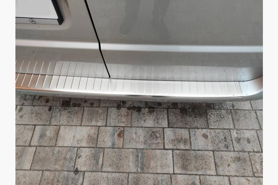 Mercedes Vito/V-class W447 2014- Protezione Paraurti Posteriore OmsaLine Acciaio Inox Opaco Foto 13