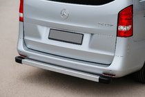 Mercedes Vito/V-class W447 2014- Barra Posteriore Moonlight (Alluminio) Grigio Opaco foto 1