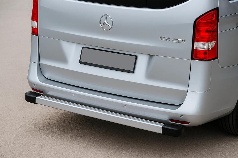 Mercedes Vito/V-class W447 2014- Barra Posteriore Moonlight (Alluminio) Grigio Opaco Image
