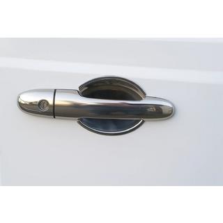 Coperture maniglie porta in acciaio inox Mercedes Viano 2004-2014 foto 1