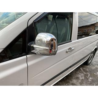 Coperture Specchietti Cromate VITO 2004-2010 (2 pz) Mercedes Viano 2004-2014 foto 4