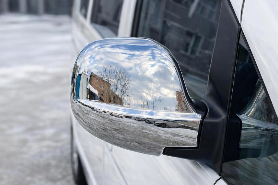 Mercedes Viano 2004-2014 Coperture Specchietti Cromate VITO 2004-2010 (2 pz) Plastica Cromata Foto 9