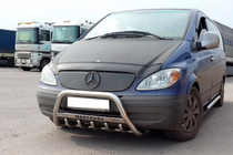 Mercedes Viano 2004-2014 Parabullbar WT003/004 (Acciaio Inox) foto 1