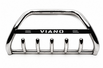 Mercedes Viano 2004-2014 Parabullbar WT003/004 (Acciaio Inox) foto 3
