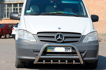 Mercedes Viano 2004-2014 Parabullbar WT003/004 (Acciaio Inox) foto 4