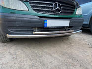 Mercedes Viano 2004-2014 Protezione Anteriore ST014 (Acciaio Inox) 60/42mm foto 1
