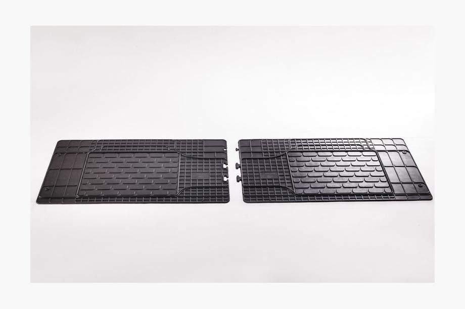 Mercedes Viano 2004-2014 Tappetini posteriori in gomma (2 pz, Stingray) Premium - gomma inodore Foto 3