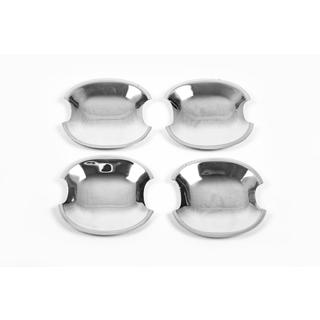 Inserti Cromati per Maniglie (4 pz, Acciaio Inox) Hyundai Accent 2006-2010 foto 3