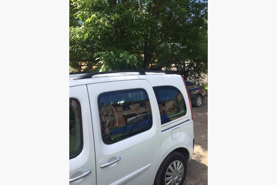 Mercedes Citan 2013-2021 Barre Tetto Nere Base standard, piedini in plastica Foto 4