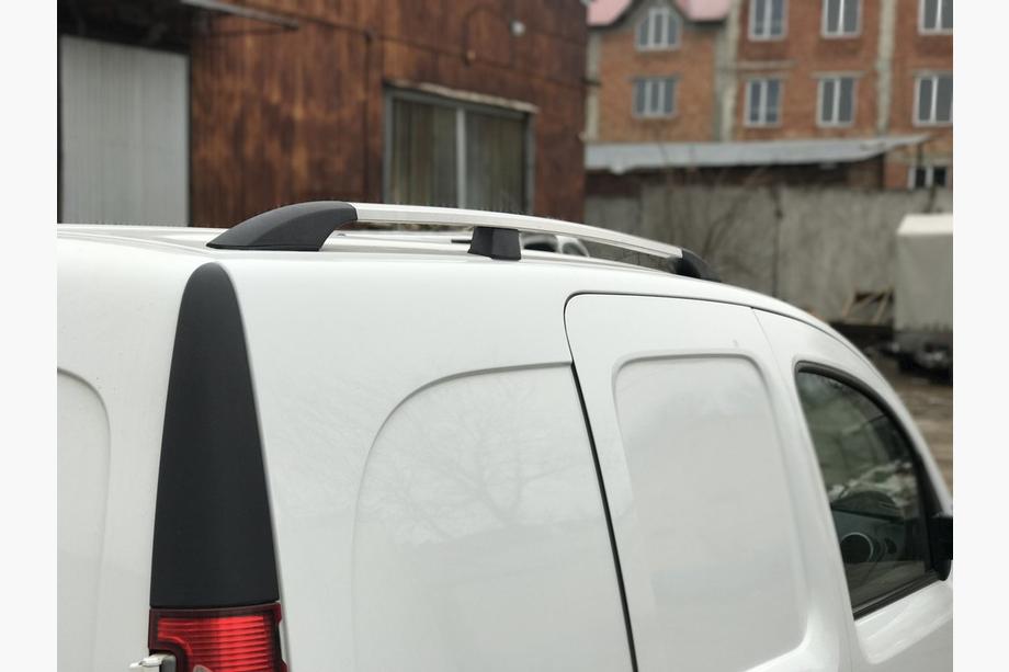 Mercedes Citan 2013-2021 Barre Tetto Cromate Base standard, piedini in plastica Foto 4