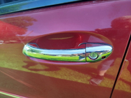 Mercedes E-class W211 2002-2009 Coperture Maniglie Porta Cromate (4 pz, Acciaio Inox) Carmos - Acciaio Inox Turco foto 1
