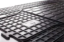 Volkswagen LT 1995-2006 Tappetini posteriori in gomma (2 pz, Stingray) foto 5
