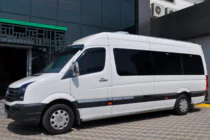 Volkswagen Crafter 2006-2016 Barre Laterali (2 pz, Acciaio Inox) d70, passo medio foto 1