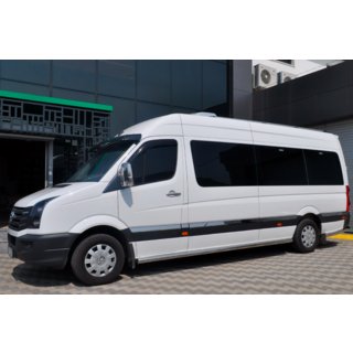 Barre Laterali (2 pz, Acciaio Inox) Volkswagen Crafter 2006-2016 foto 1
