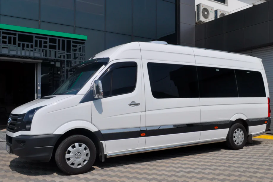 Volkswagen Crafter 2006-2016 Barre Laterali (2 pz, Acciaio Inox) d70, passo medio Image