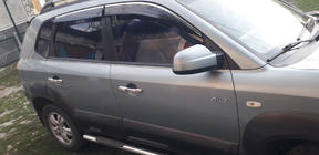 Hyundai Tucson JM 2004- Coperture Maniglie Porta Cromate (4 pz, Acciaio Inox) foto 1