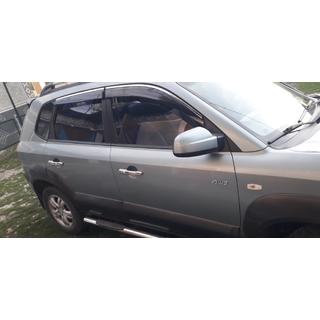 Coperture Maniglie Porta Cromate (4 pz, Acciaio Inox) Hyundai Tucson JM 2004- foto 1