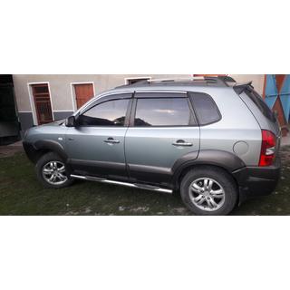 Coperture Maniglie Porta Cromate (4 pz, Acciaio Inox) Hyundai Tucson JM 2004- foto 3