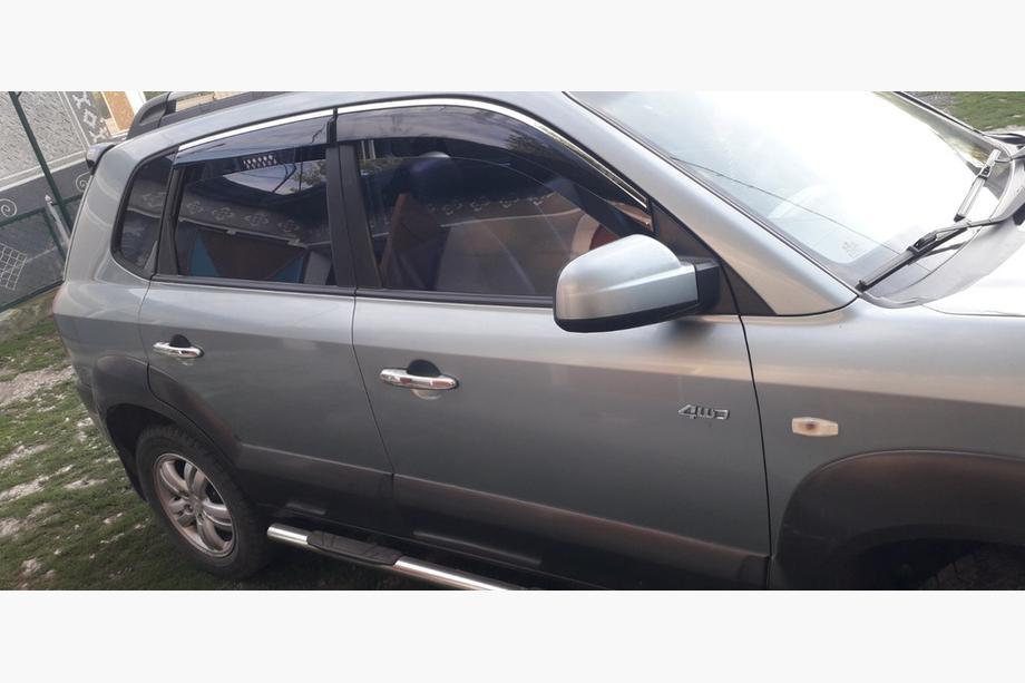 Hyundai Tucson JM 2004- Coperture Maniglie Porta Cromate (4 pz, Acciaio Inox) Image