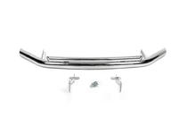 Volkswagen Caddy 2004-2010 Protezione frontale doppia ST014 (acciaio inox) foto 2