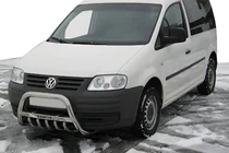 Volkswagen Caddy 2004-2010 Paraurti Anteriore WT003 (Acciaio Inox) foto 1