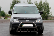 Volkswagen Caddy 2004-2010 Paraurti Anteriore WT003 (Acciaio Inox) foto 2