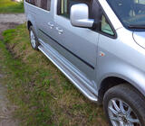Volkswagen Caddy 2004-2010 Pedane Laterali Premium (2 pz, Acciaio Inox) Base standard, d60 foto 1