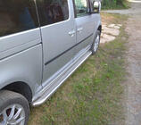 Volkswagen Caddy 2004-2010 Pedane Laterali Premium (2 pz, Acciaio Inox) Base standard, d60 foto 2