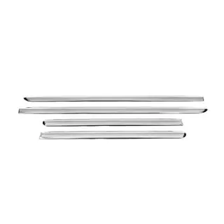 Coperture modanature (4 pz, acciaio inox) Kia Sorento II XM 2009-2014 foto 2