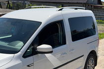 Volkswagen Caddy 2010-2015 Barre Tetto Cromate foto 4