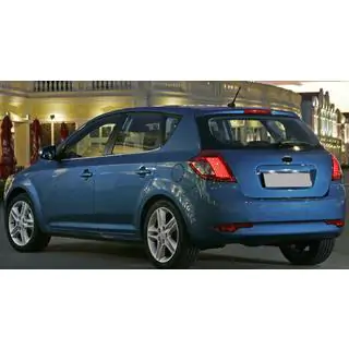 Cornici Finestrini Acciaio Inox (4 pz) Kia Ceed 2007-2012 foto 4