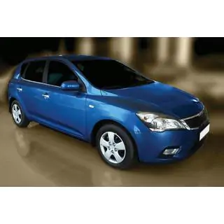 Cornici Finestrini Acciaio Inox (4 pz) Kia Ceed 2007-2012 foto 3