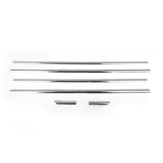 Cornici finestrini acciaio inox (6 pz) Kia Sportage 2004-2010 foto 3