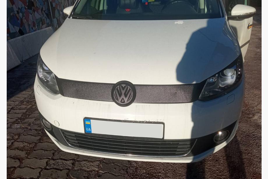 Volkswagen Caddy 2010-2015 Copertura invernale griglia (superiore) Opaco Image