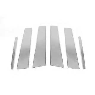 Modanature Montanti Porta in Acciaio Inox (6 pz) Kia Sportage 2010-2015 foto 3