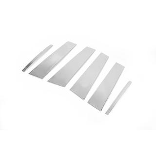 Modanature Montanti Porta in Acciaio Inox (6 pz) Kia Sportage 2010-2015 foto 4
