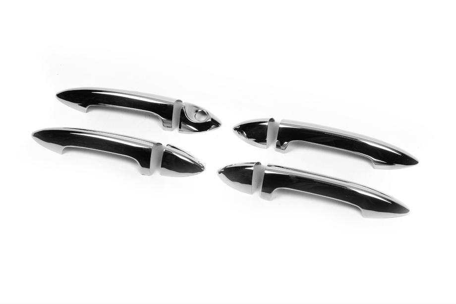 Kia Venga 2010-2019 Coperture Maniglie Cromate (4 pz, Acciaio Inox) Image