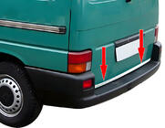 Volkswagen T4 Transporter 1990-2003 Protezione battivaligia acciaio inox OmsaLine, Portellone - 1 porta foto 1