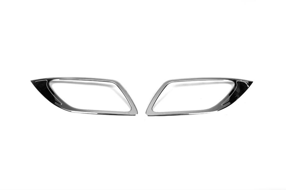 Kia Venga 2010-2019 ARCHIVIO Cornici Fendinebbia Acciaio Inox (2 pz) Foto 2