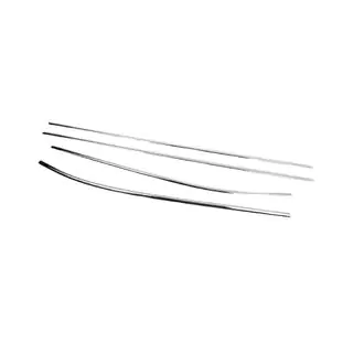 Cornici Finestrini Acciaio Inox (4 pz) Kia Venga 2010-2019 foto 3